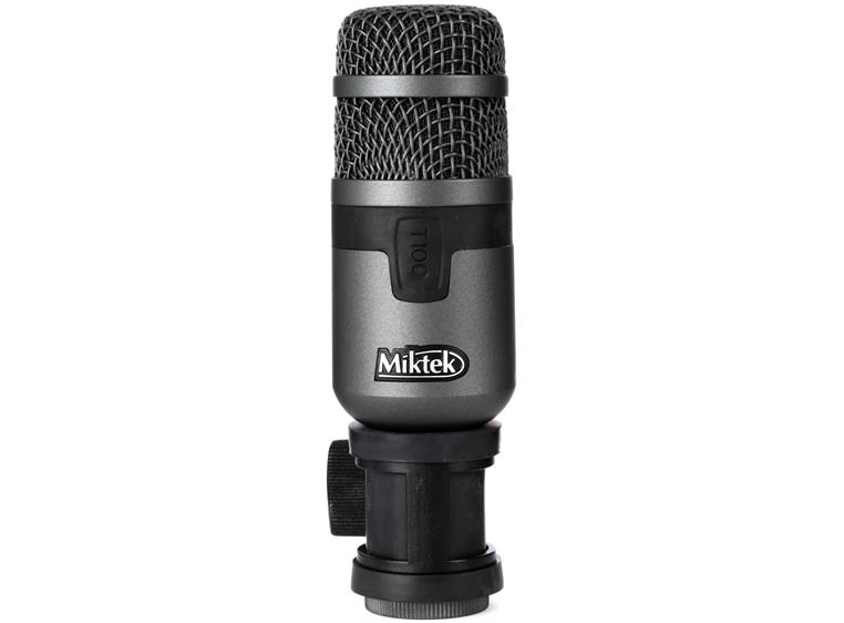 Miktek T100 dynamisk mikrofon med tamfeste