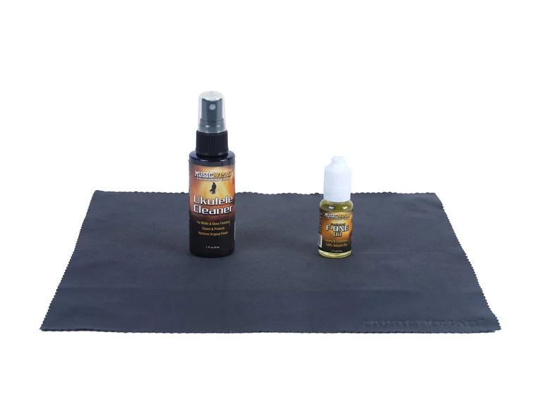 Music Nomad MN142 Premium Ukulele Care Kit 3 Pieces 