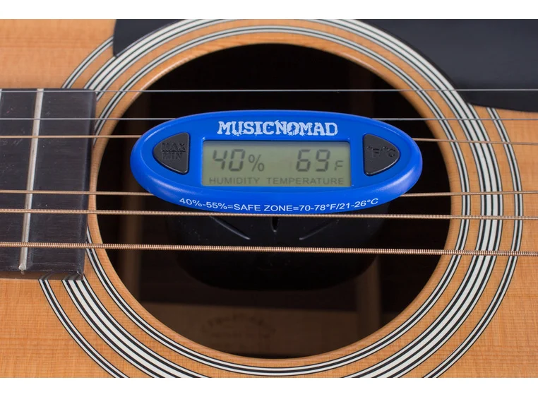 Music Nomad MN305 The HumiReader Humidity & Temperature Monitor 