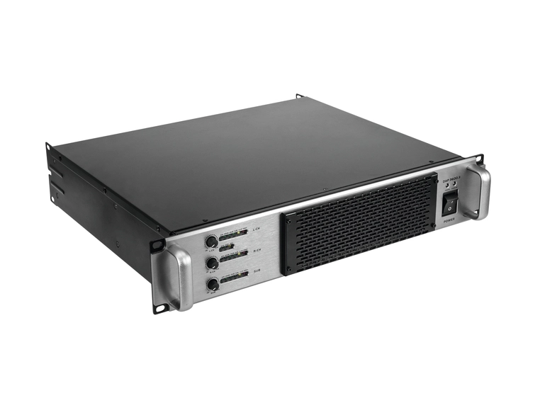 OMNITRONIC A-3603 Class-D 2.1 Amplifier 