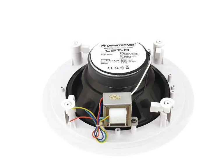 OMNITRONIC CST-8 2-Way Ceiling Speaker 