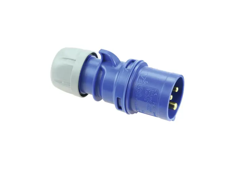 PC ELECTRIC CEE Plug 16A 3pin bu 