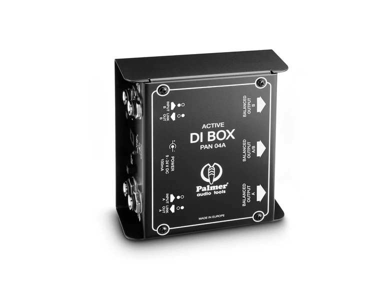 Palmer Pro PAN 04 A Active 2-Channel DI Box 