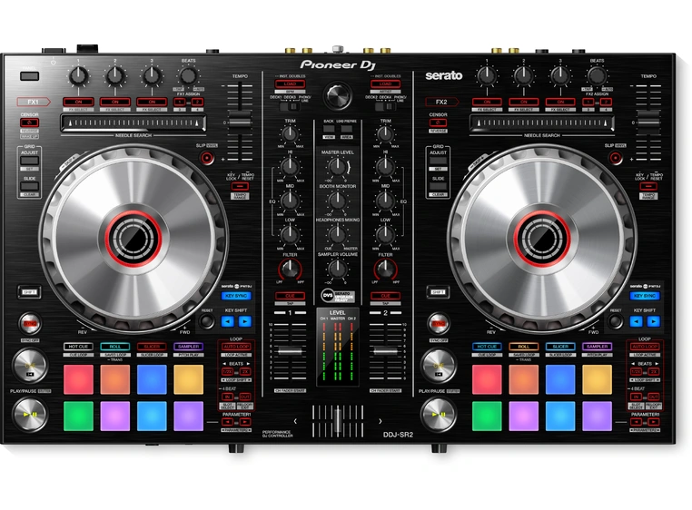 Pioneer DDJ-SR2 2-kanals kontroller med Serato DJ 