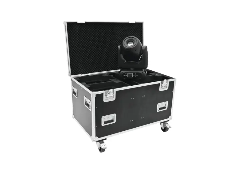 ROADINGER Flightcase 4x DMH-90/150/ DMB-160/PLB-230 