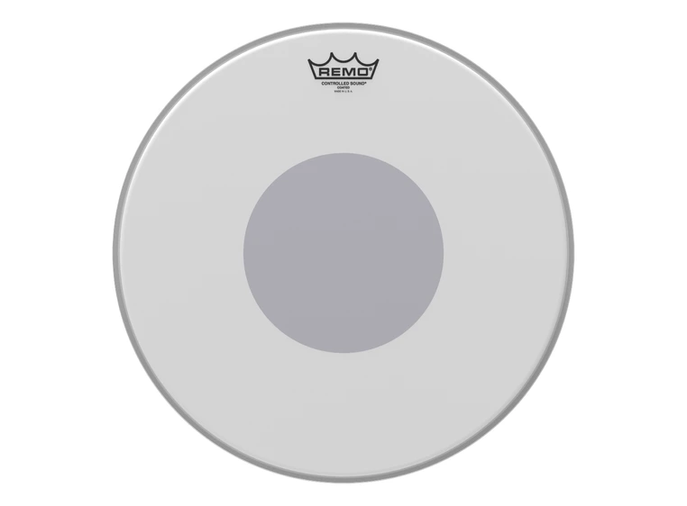 Remo CS-0116-10 Controlled Sound Coated 16" Diameter Black Dot On Bottom 
