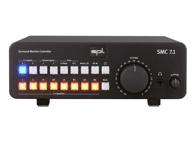 SPL 1570 SMC 7.1 Monitor controller Black