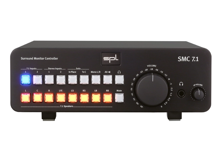 SPL 1570 SMC 7.1 Monitor controller Black 