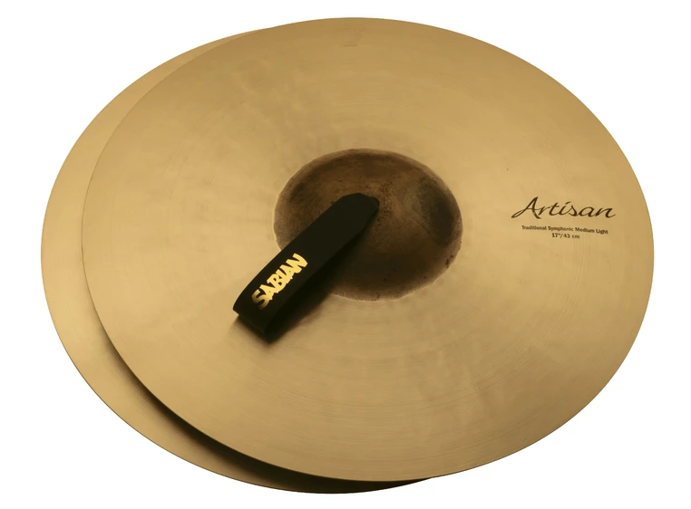 Sabian 17" Artisan Traditional Symphonic Medium Light Pair A1756 