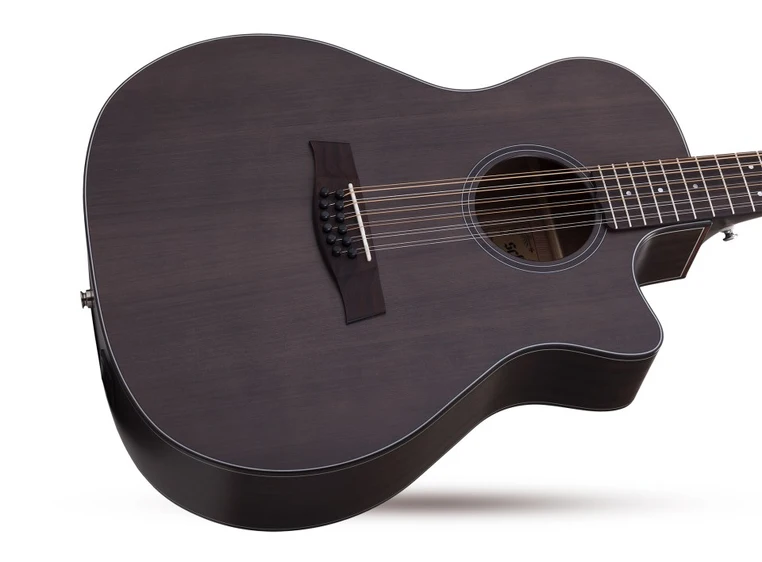Schecter Orleans Studio Acoustic 12-str Satin See Through Black 