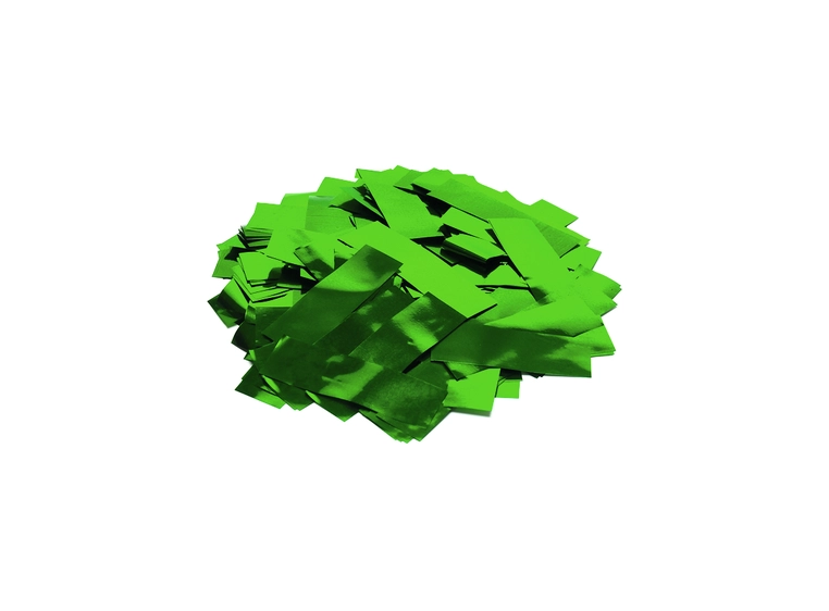 TCM FX Metallic Konfetti Rektangulær 55x18mm, Grønn, 1kg 