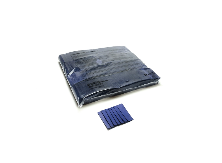 TCM FX Slowfall Konfetti Rektangulær 55x18mm, Mørk Blå, 1kg 