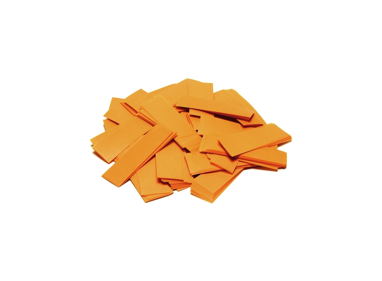 TCM FX Slowfall Konfetti Rektangulær 55x18mm, Orange, 1kg 