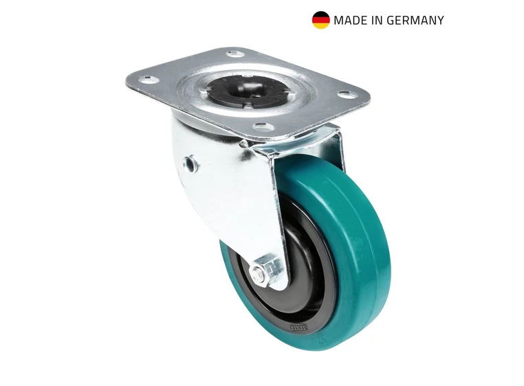 Tente 37037 Swivel Castor 100 mm With Petrol wheel, directional 