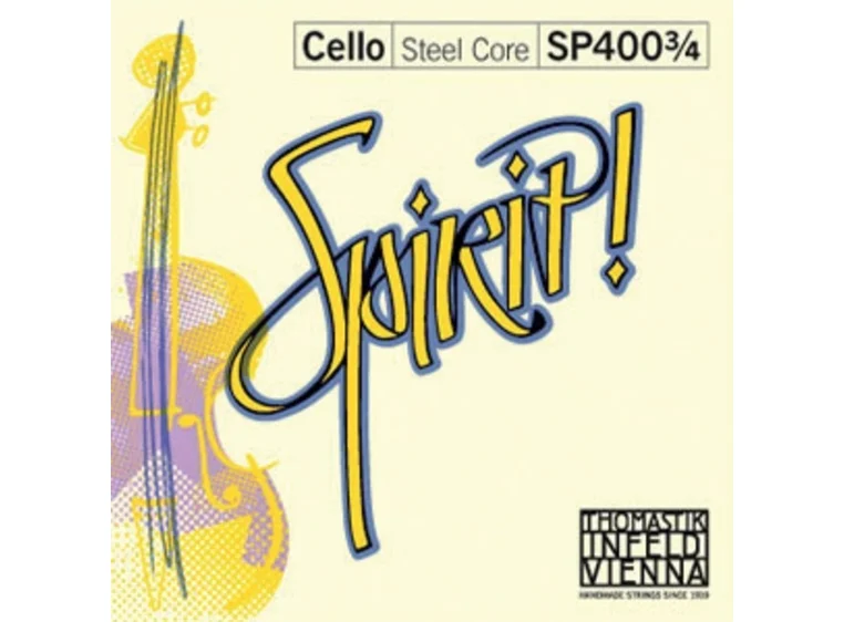 Thomastik SP4003/4 For Cello Spirit Fractonal for small sizes Set3/4 