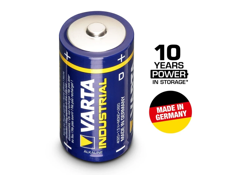 VARTA Batteri 1.5 V Battery Mono D Industrial 4020 