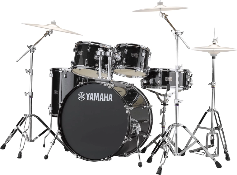 Yamaha Rydeen Trommer m/hardware Black Glitter (20, 14, 12, 10, 14) 