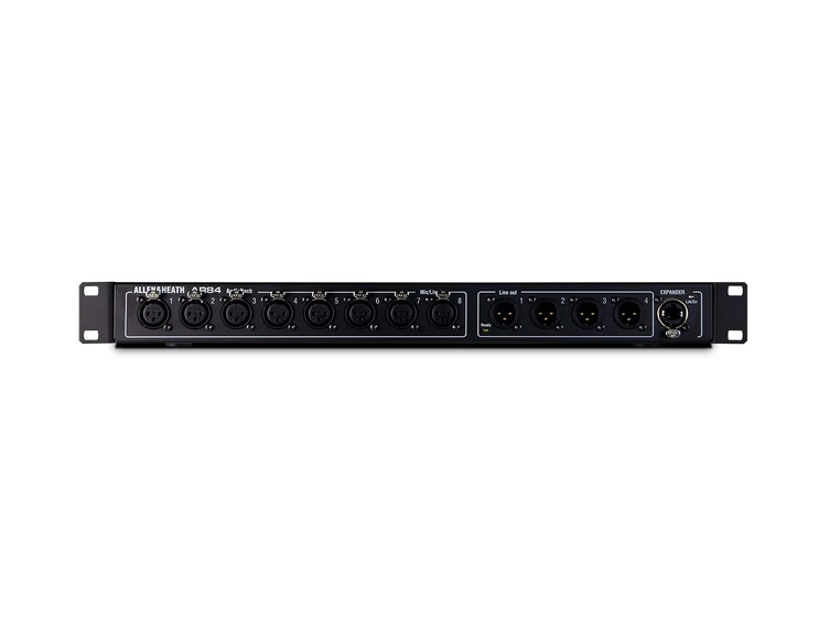 A&H GLD-AR84 Audio rack sort med XLR lås 
