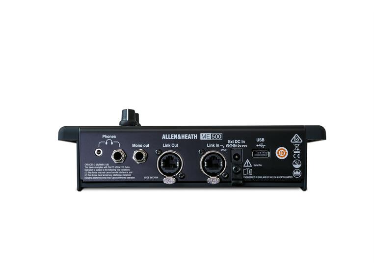 A&H ME-500 16 mono/stereo kanalers personlig mikser