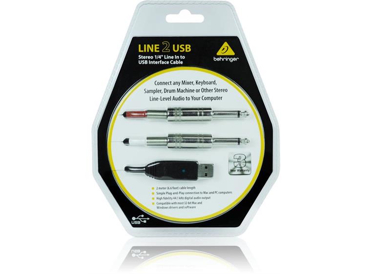 Behringer LINE 2 USB Audio Interface
