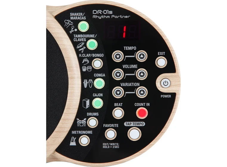 Boss DR-01S Rhythm Partner Perc-/Trommemaskin 