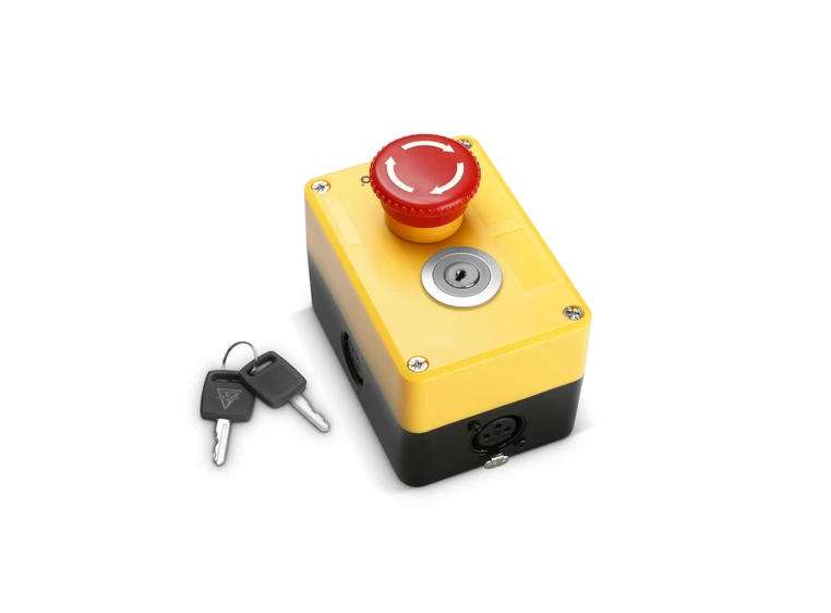 Cameo EKS XLR Emergency Stop Switch With Key Control 