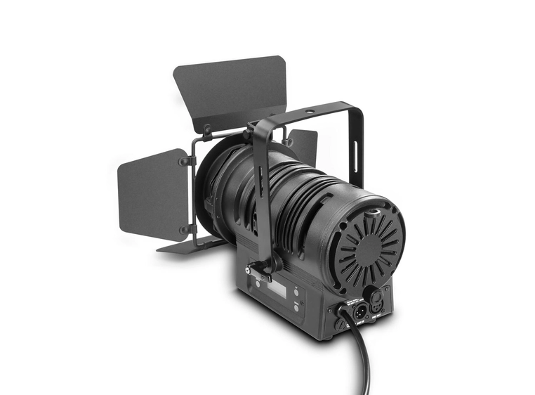 Cameo TS 40 WW Theatre spotlight w/PC lens,40 watt warm white LED. Black 