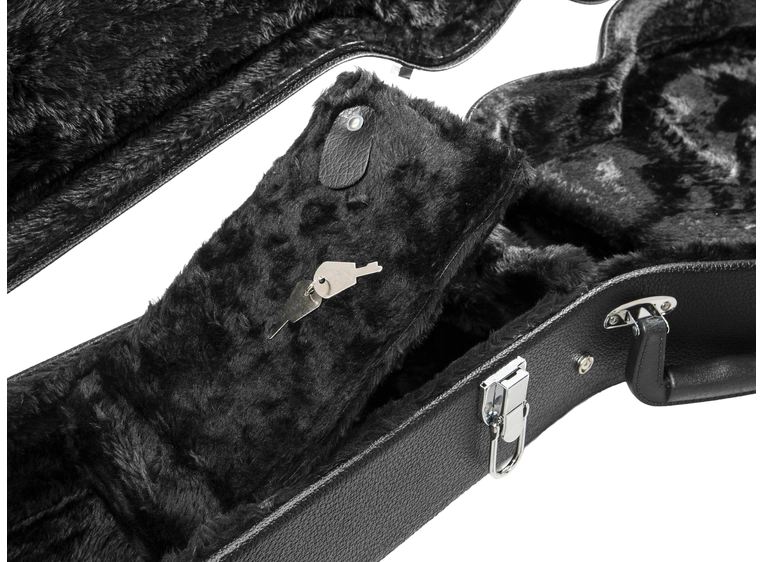 DIMAVERY Form case E-guitar LP, black 
