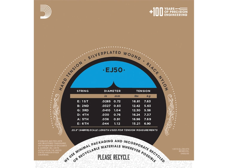 D'Addario EJ50 (0285-044) 