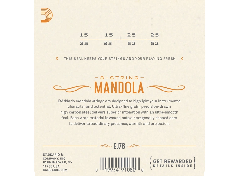 D'Addario EJ76 