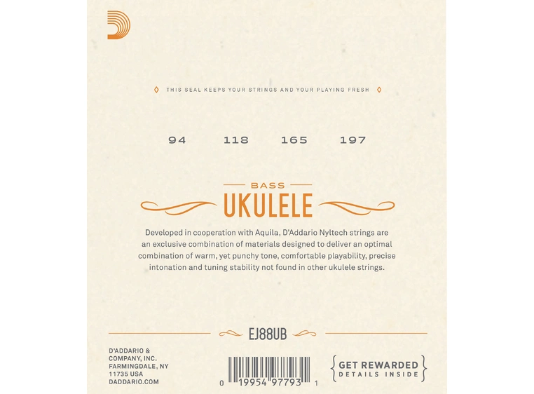 D'Addario EJ88UB 