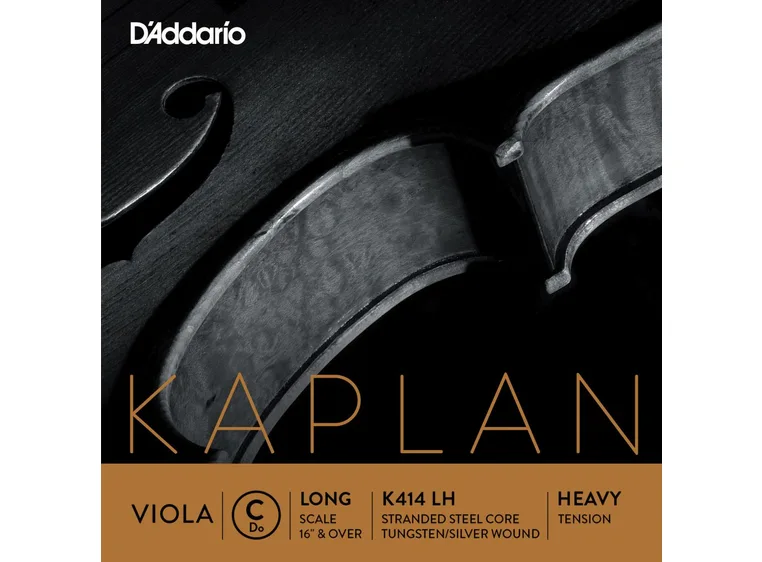 D'Addario K414LM Viola String Kaplan Forza C-tungsten & silver 14.0 