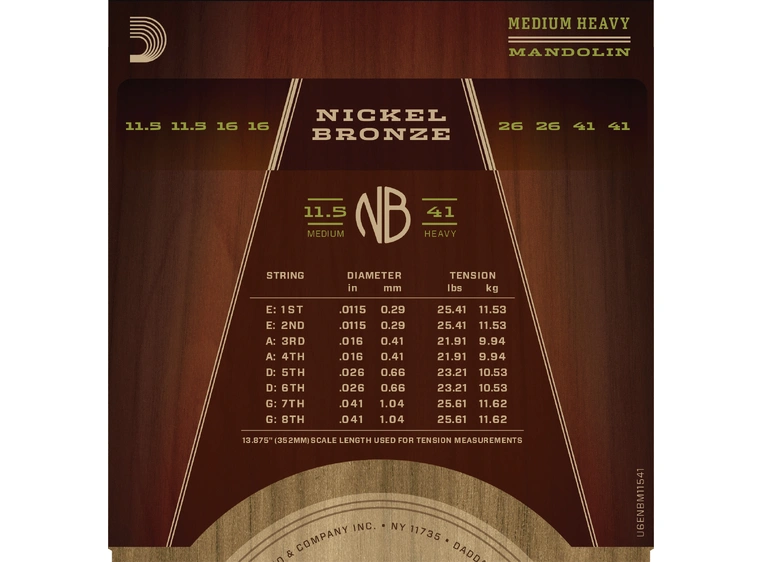 D'Addario NBM11541 