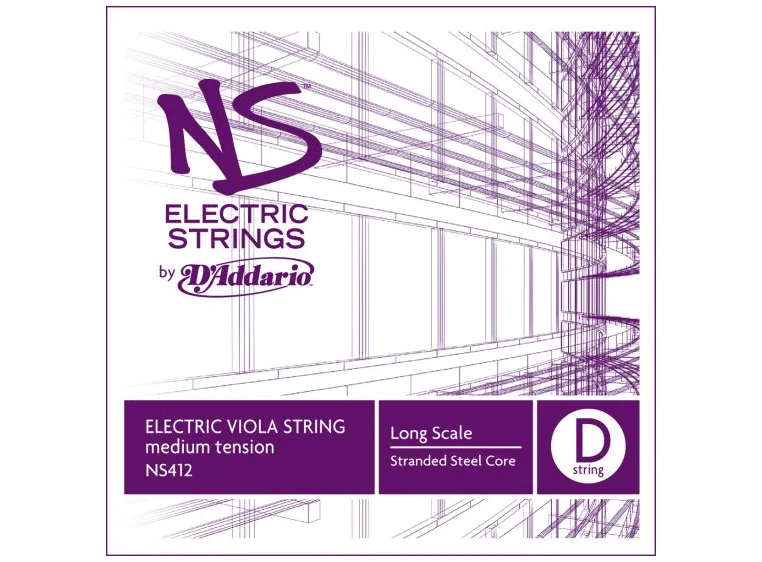 D'Addario NS412 D 