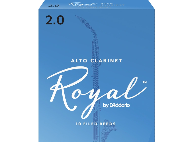 D'Addario RDB1020 Klarinett Flis Royal Alto Clarinet 1.5 10 Pack 
