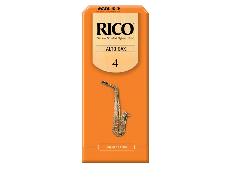 D'Addario RJA2540 Altsaksofon Flis Rico Alto Saxophone 4.0 25 Pack 