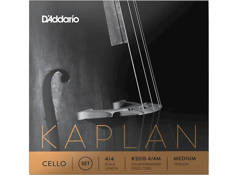 D'addario KS510 4/4M KAPLAN CELLO SET MED 