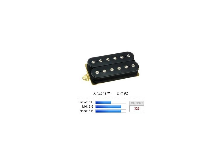 DiMarzio DP192BK Pickup Humbucker Air Zone Black 