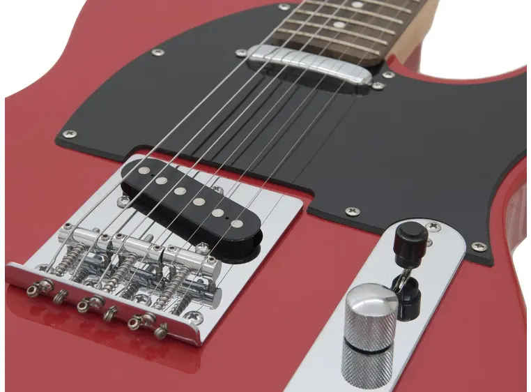 Dimavery TL-401 El-gitar, red 