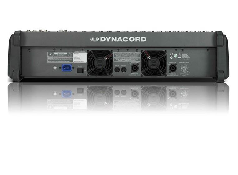 Dynacord PM-1600-3 Mikseforsterker 2x1000W/4ohm 12mic + 4stereo linje