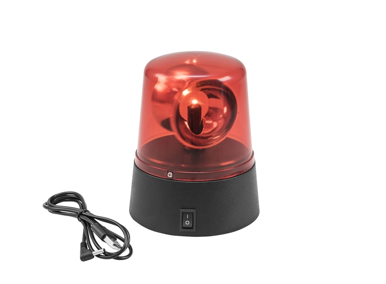 EUROLITE LED Mini Police Beacon red USB/Battery 