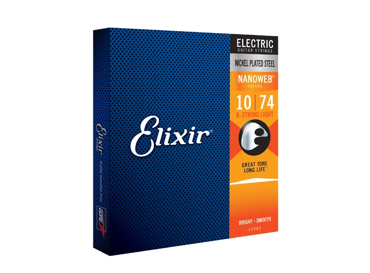 Elixir Nanoweb el-gitar 8str. (010-074) 12062 