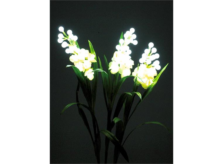 Europalms Arum set, 3 branches with LEDs white 85cm