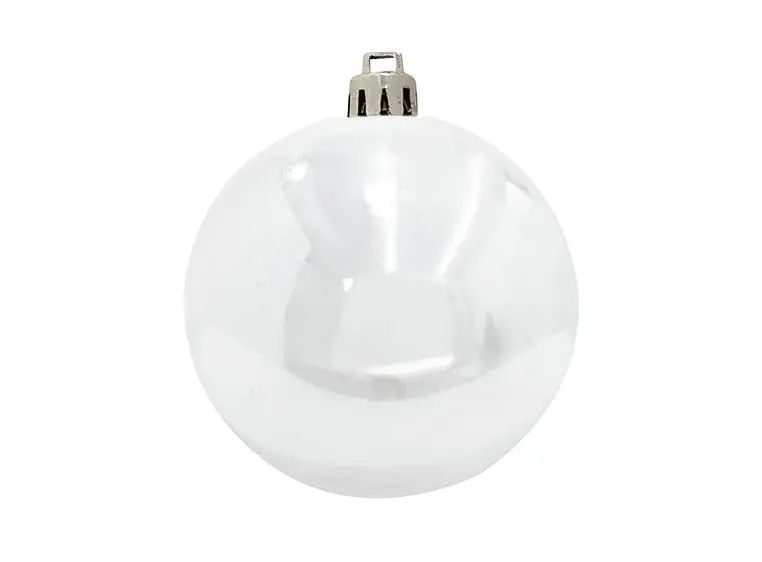 Europalms Deco Ball 20cm, white 