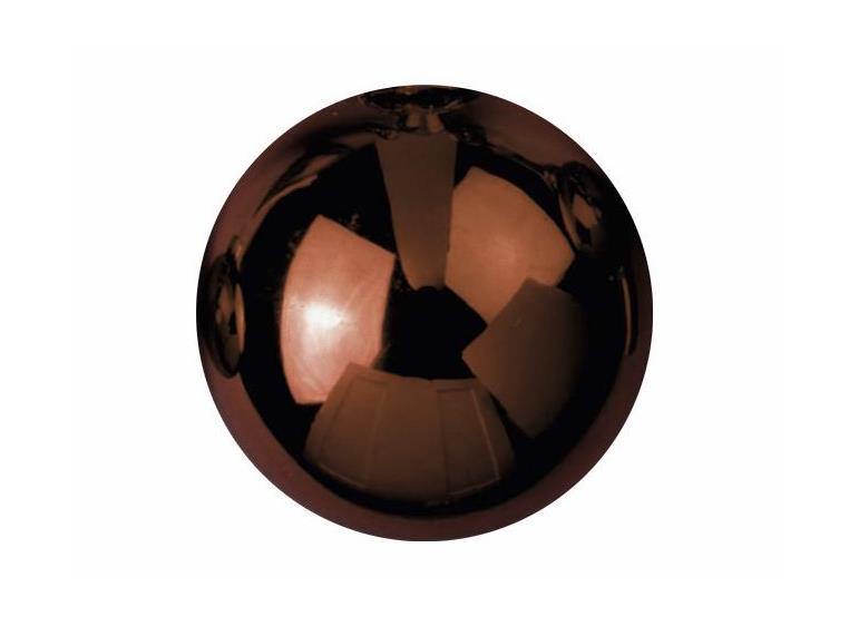 Europalms Deco Ball 3,5cm, brown shiny 48x