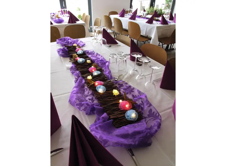 Europalms Rose narrow carpet, with LEDs 120cm 