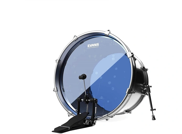 Evans BD20HB 20 Hydralic Oil Blue Basstrommeskinn 