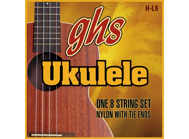 GHS H-L8 sett til 8-strengers ukulele 