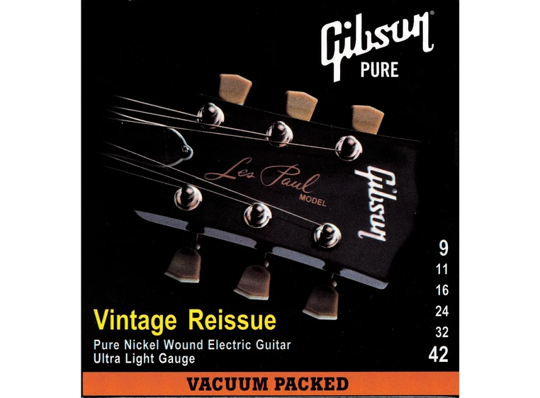 Gibson GLP9 Les Paul signaturstrenger (009-042) 