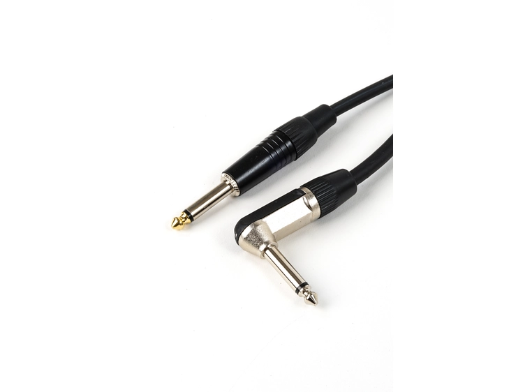 Instrumentkabel jack-vinklet jack 6m 
